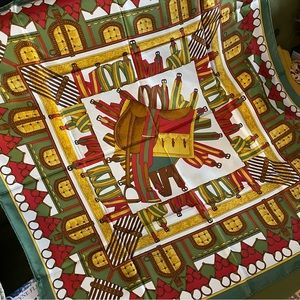 ✨Rare Vintage André Claude Pure Silk Scarf